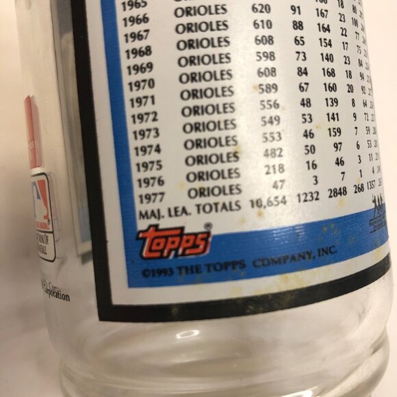 McDonald's‎ Baltimore Orioles VIntage 1993 Brooks Robinson 6" Souvenir Glass - Picture 9 of 13